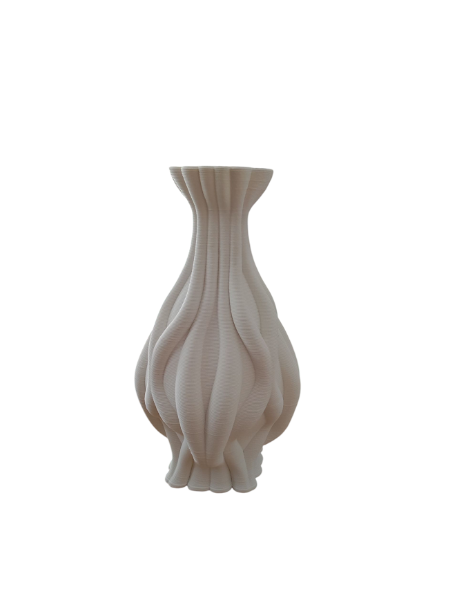 ΒΑΖΟ ΠΟΡΣΕΛΑΝΙΝΟ 3D ΛΕΥΚΟ ESTHETI 752-21069