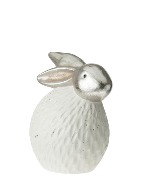 ΠΑΣΧΑΛΙΝΟΣ ΛΑΓΟΣ ΤEΡΑΚΟΤΑ ΛΕΥΚΟΣ ΑΣΗΜΙ ZEN COLLECTION 51213
