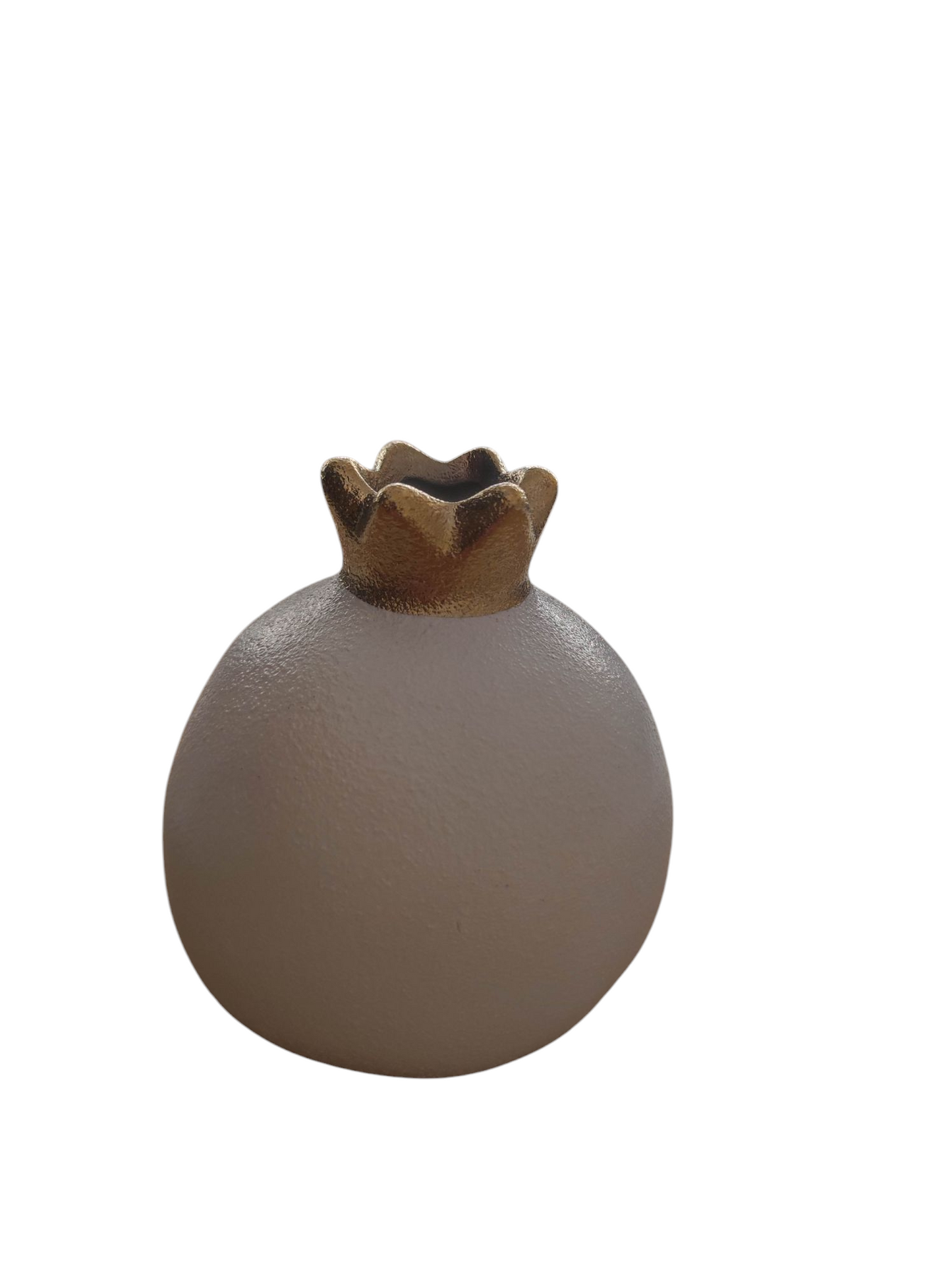 ΚΕΡΑΜΙΚΟ ΡΟΔΙ ΛΕΥΚΟ ΜΑΤ ΜΕ ΧΡΥΣΟ 50516 ZEN COLLECTION