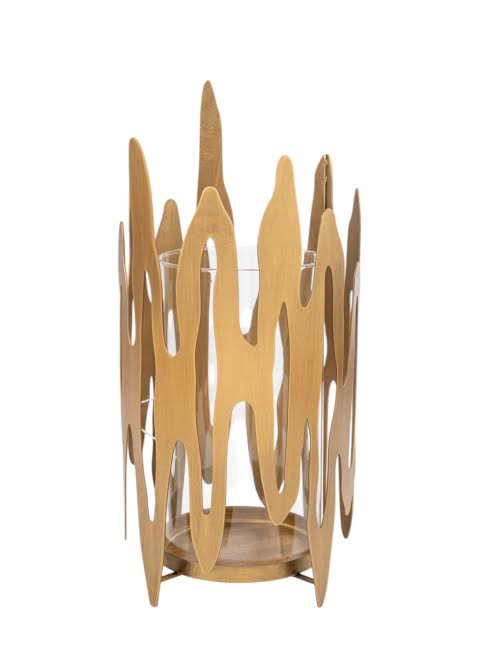 ΜΕΤΑΛΛΙΚΟ ΚΥΡΟΠΗΓΙΟ ΜΕ ΓΥΑΛΙ ZEN COLLECTION 51561