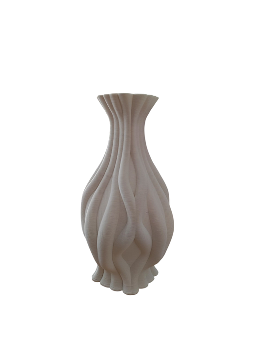 ΒΑΖΟ ΠΟΡΣΕΛΑΝΙΝΟ 3D ΛΕΥΚΟ ESTHETI 752-21070