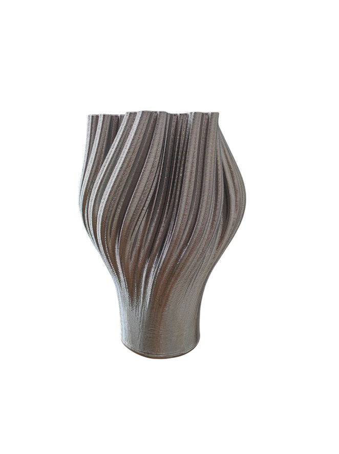 ΒΑΖΟ ΠΟΡΣΕΛΑΝΙΝΟ 3D ΑΣΗΜΙ ESTHETI  752-21095
