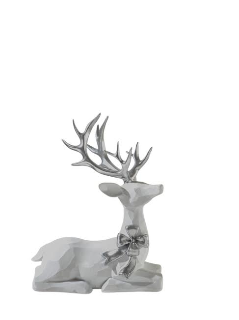 ΤΑΡΑΝΔΟΣ ΧΡΙΣΤΟΥΓΕΝΝΙΑΤΙΚΟΣ ΠΟΛΥΕΣΤΕΡΙΚΟΣ ΜΕ ΦΙΟΓΚΟ ΛΕΥΚΟΣ ΑΣΗΜΙ ZEN COLLECTION