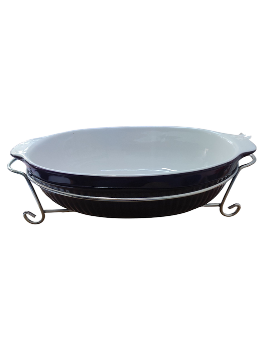 ΠΥΡΙΜΑΧΟ ΜΩΒ ΜΕ ΙΝΟΧ ΒΑΣΗ STONEWARE CLICK
