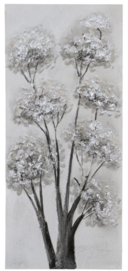 ΠΙΝΑΚΑΣ ΖΩΓΡΑΦΙΚΗΣ ΣΕ ΚΑΜΒΑ ΔΕΝΤΡΟ ΑΣΗΜΙ ZEN COLLECTION