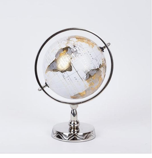 ΥΔΡΟΓΕΙΟΣ ΣΦΑΙΡΑ ΜΕΤΑΛΛΙΚΗ ΧΡΥΣΗ-ΛΕΥΚΗ ESTHETI  752-19037