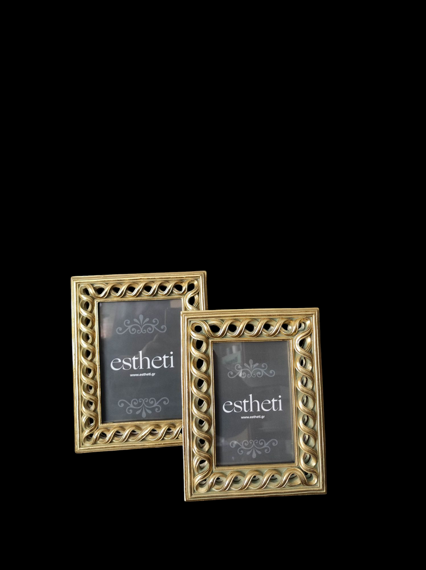 ΚΟΡΝΙΖΑ RESIN ΜΕ ΧΡΥΣΗ ΑΛΥΣΙΔΑ ESTHETI 756-12064