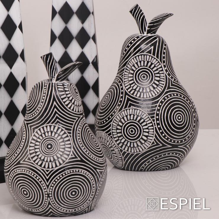 ΦΙΓΟΥΡΑ ΑΧΛΑΔΙ POLYRESIN ΜΑΥΡΟ-ΛΕΥΚΟ FIG226 ESPIEL