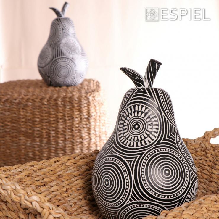ΦΙΓΟΥΡΑ ΑΧΛΑΔΙ POLYRESIN ΜΑΥΡΟ-ΛΕΥΚΟ FIG226 ESPIEL