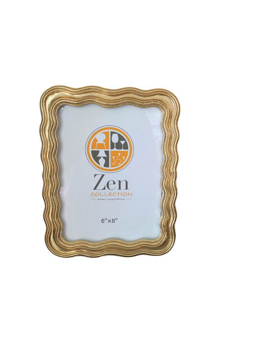 ΚΟΡΝΙΖΑ RESIN ΧΡΥΣΟ ΠΛΑΙΣΙΟ 50719 ZEN COLLECTION